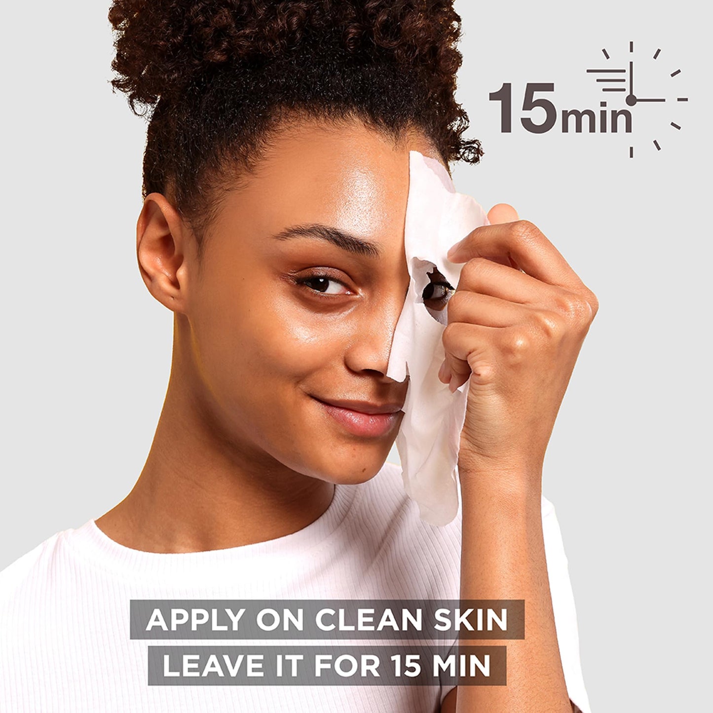 -[ Garnier Sheet Mask Discovery Collection | Face & Eye Sheet Masks for Dehydrated | Dull and Tired Skin -