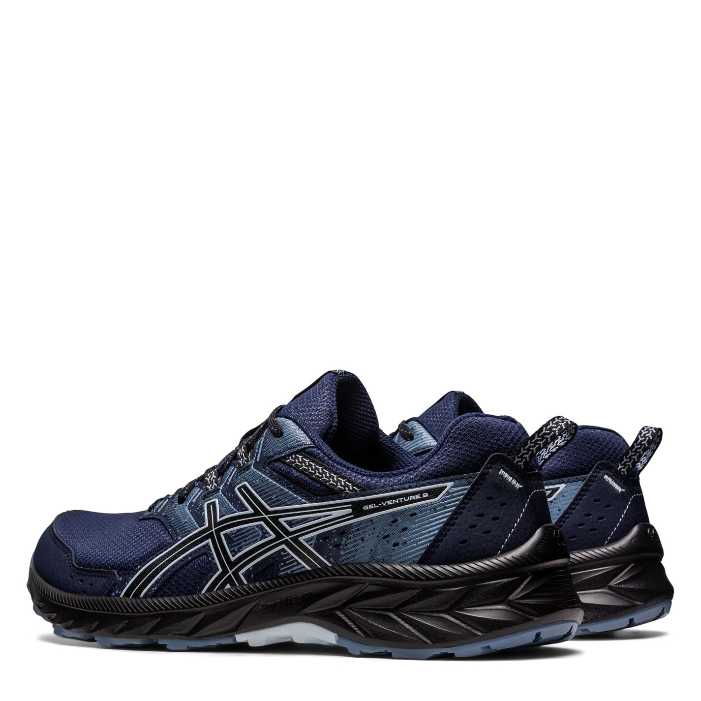 ASICS Gel Venture 9 Mens Trail Running Shoes Midnight 9 (44)