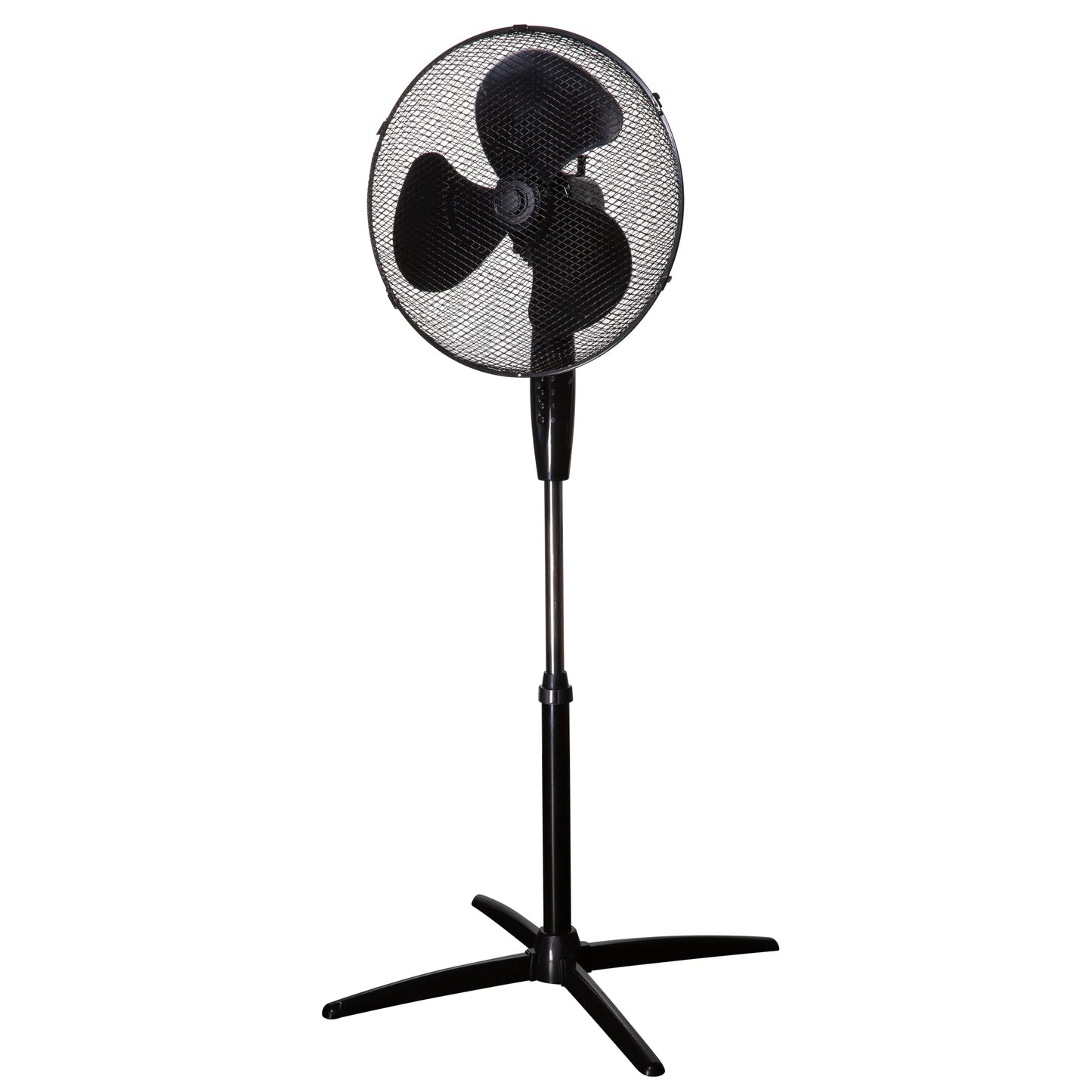 - Zanussi 16" Inch, Lightweight, Pedestal Fan, 3 Speeds, Wide-Angled Oscillation