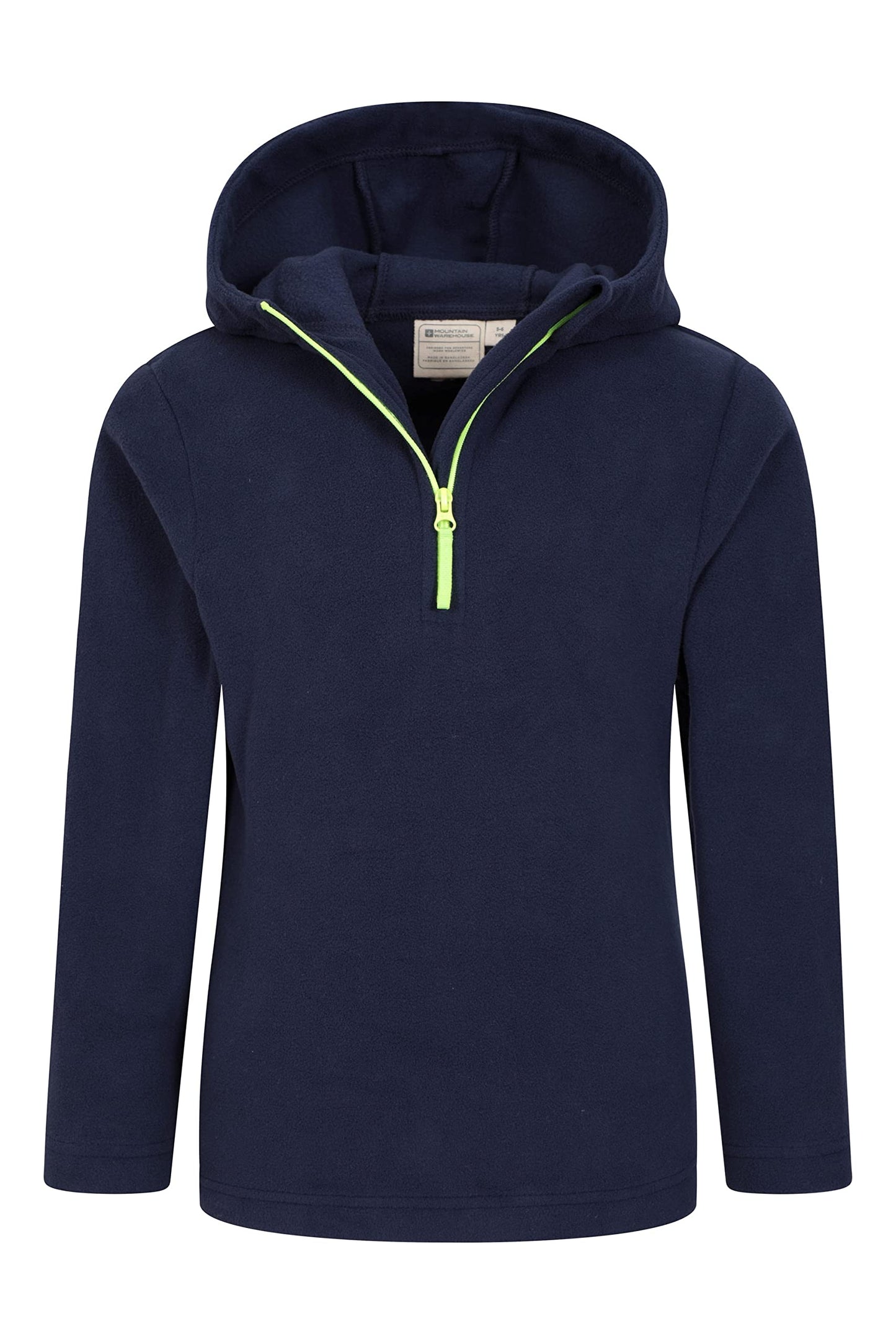- Mountain Warehouse Camber Kids Microfleece Hoodie | Breathable | Lightweight | Anti-Pill & Quick Dry -