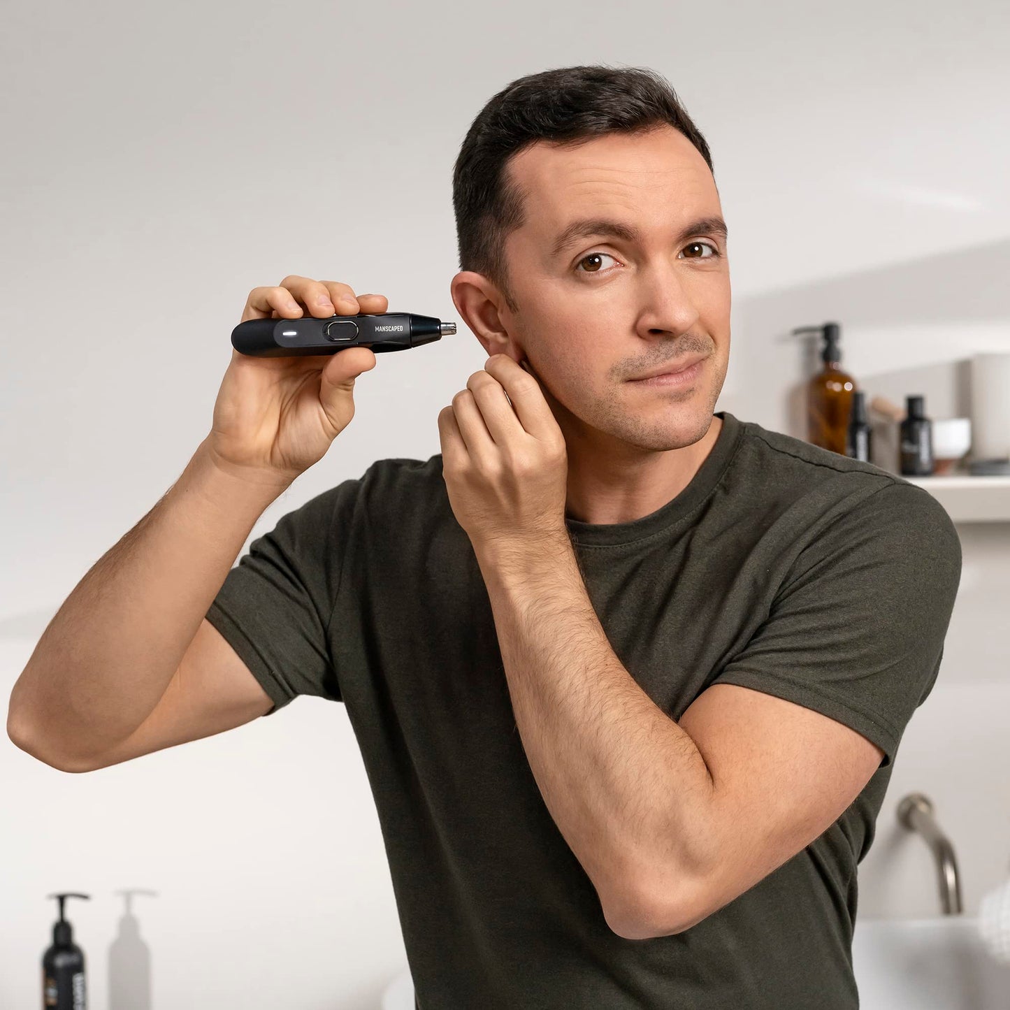 - MANSCAPED® Weed Whacker® 2.0 | Electric Nose & Ear Hair Trimmer –