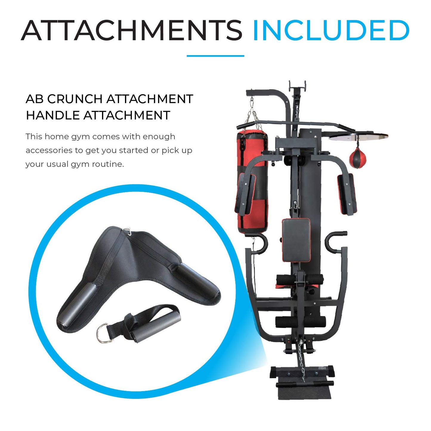 - Fit4home Multi Gym Fitness Equipment | Exercise Machine -