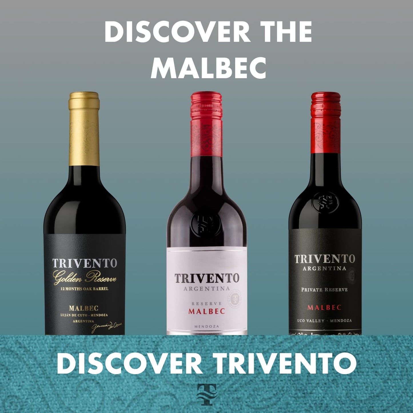 - Trivento | Reserve Malbec Red Wine | Argentina | Sweet & Velvety, (6 x 75cl) -