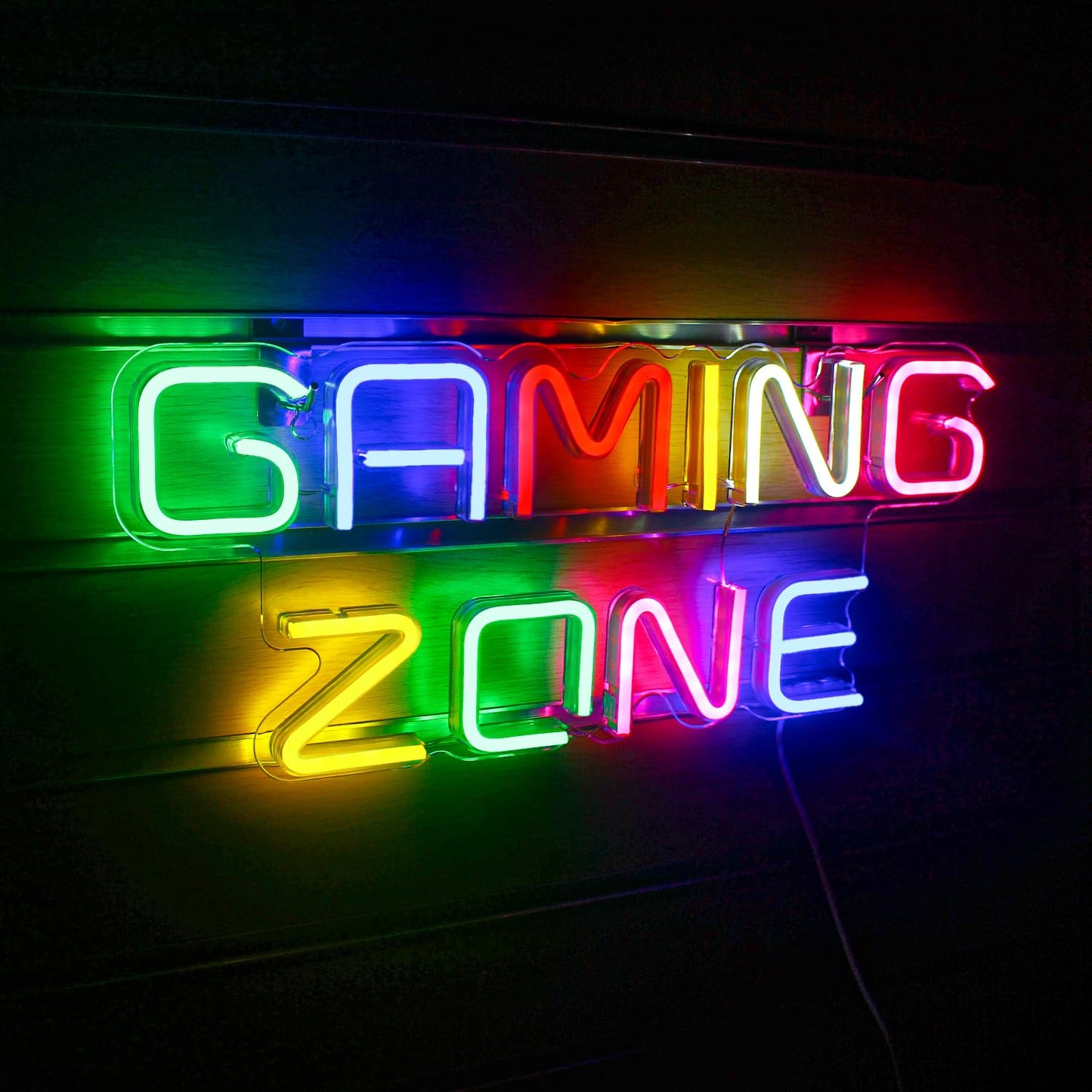- ineonlife Gaming Zone | Neon Sign | Colorful LED Gaming Neon Light -
