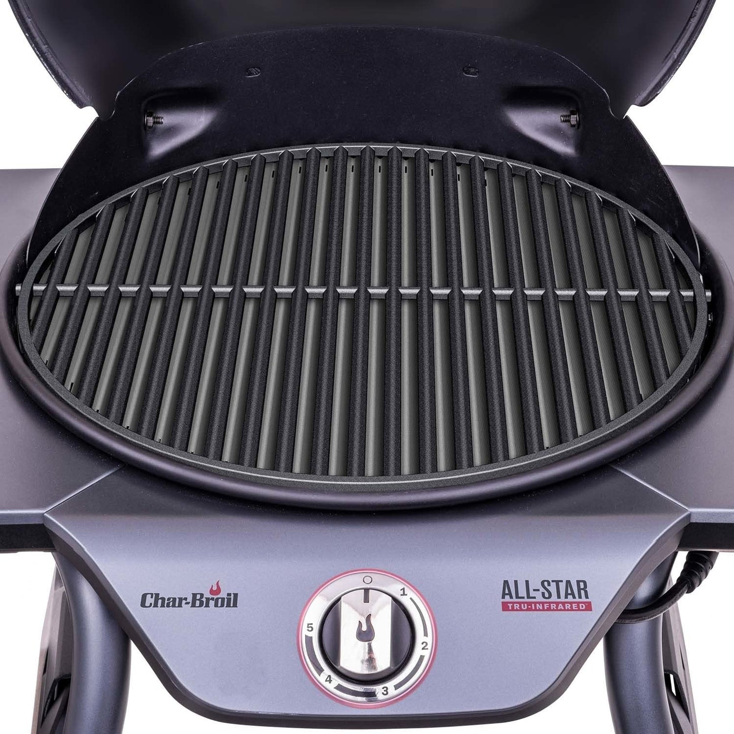 Char-Broil 140 892 - All-star 125 Electric Barbecue Grill, Black/Aluminum