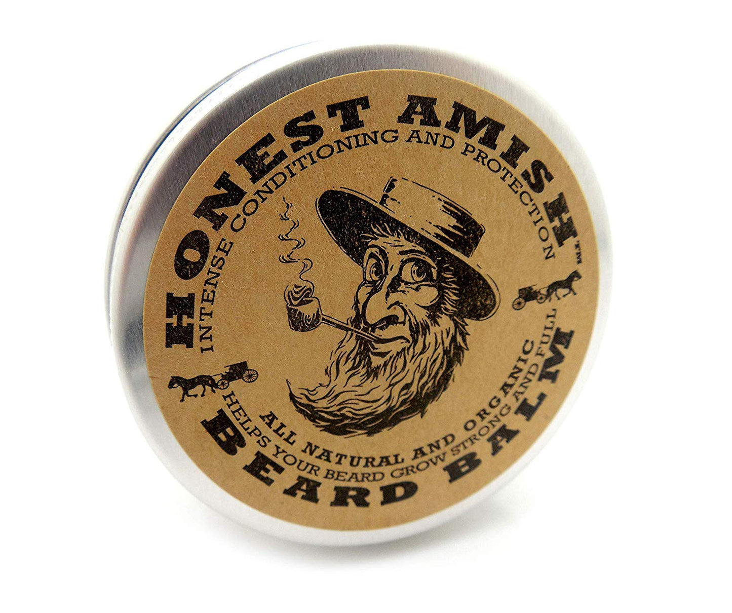 - Honest Amish Beard Balm | Made with only Natural and Organic Ingredients -