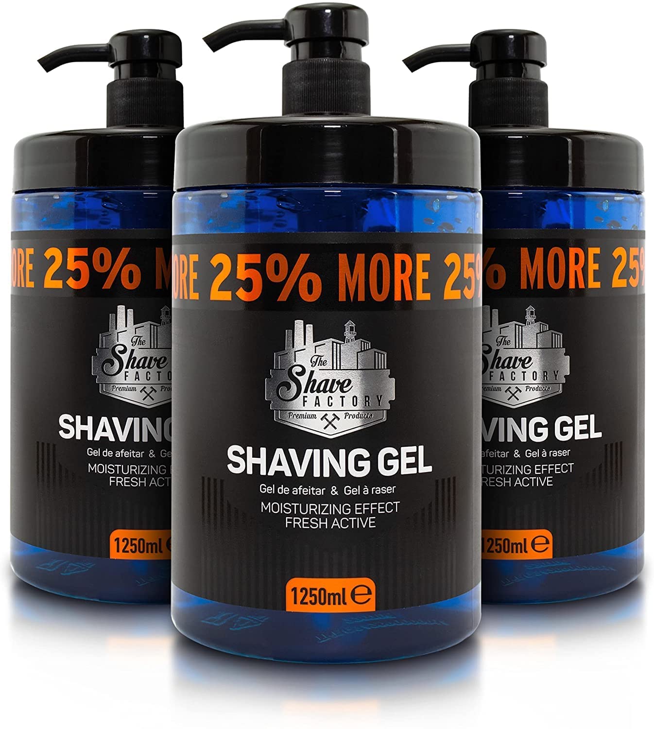 - The Shave Factory Shaving Gel | Moisturizing Effect Fresh Active Product -