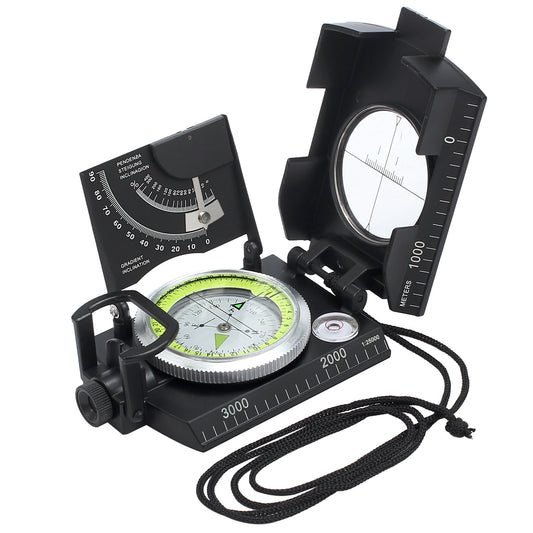- Proster Compass For Hiking | With Fluorescent Scale Waterproof Sighting -