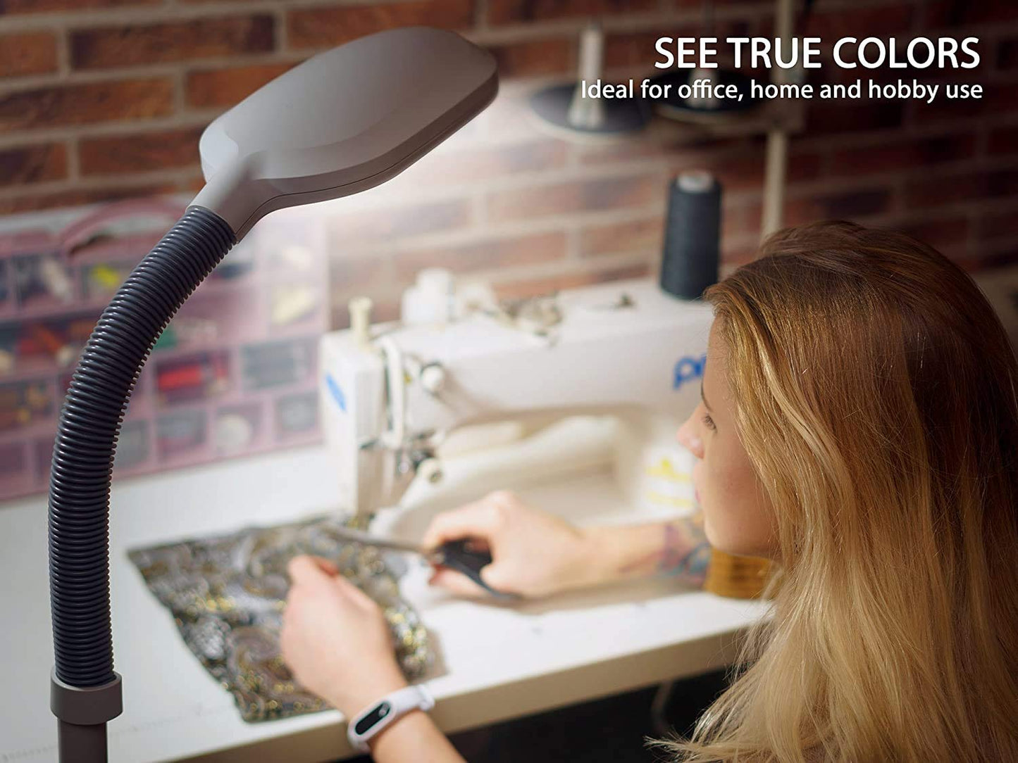 - Kenley Daylight Reading Lamp | Floor Standing | Standard Reading Light -