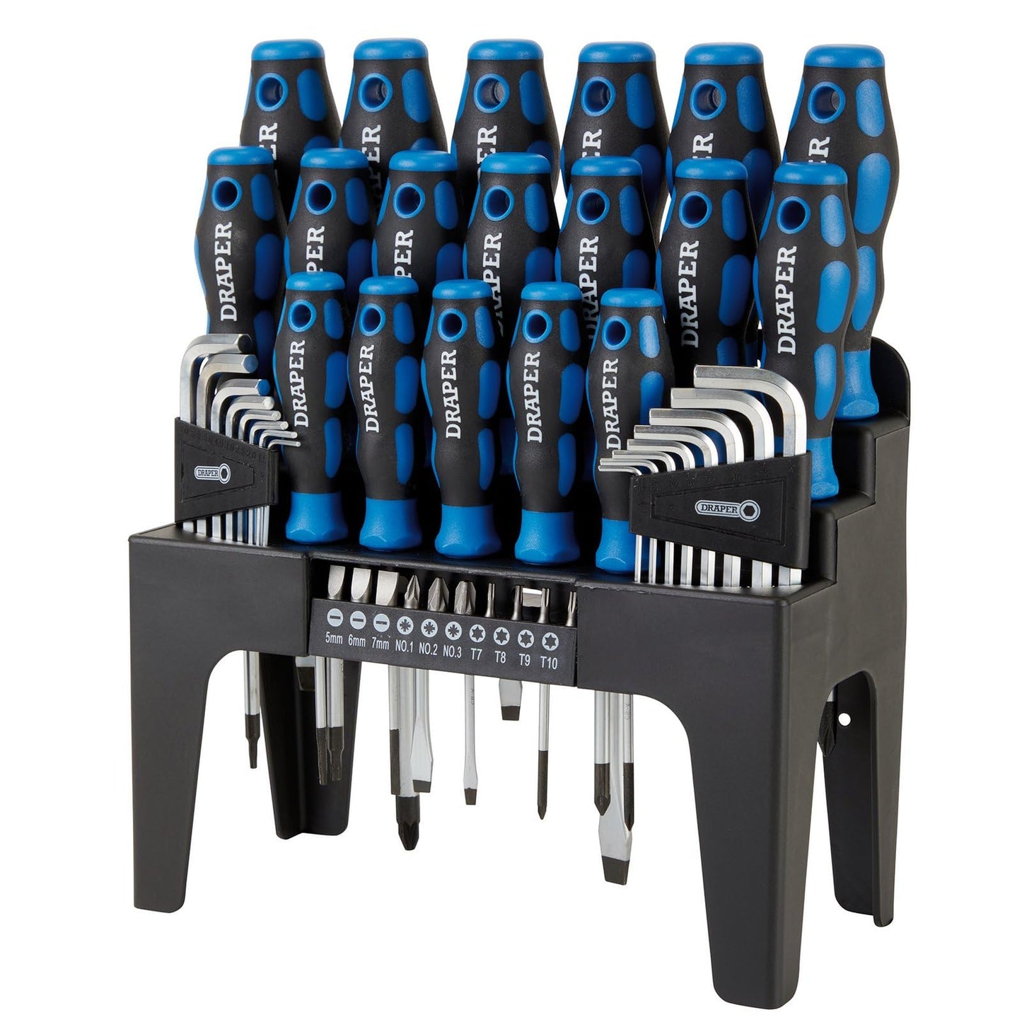 - Draper 44 Piece Precision Screwdriver Hex Key and Bit Set | Soft Grip Drivers Hand Tools | DIY and Professional Kit | Tool Stand | Magnetic Tips | 81294 -