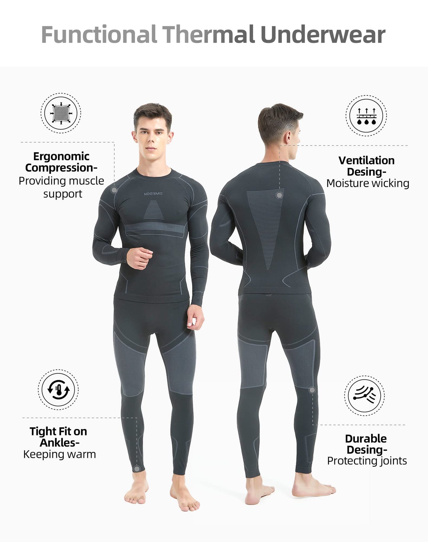 - NOOYME Thermal Underwear -