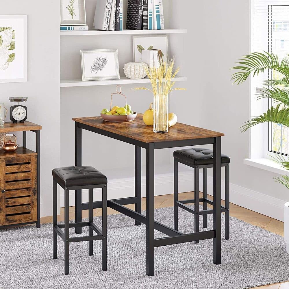 - VASAGLE Bar Table, Industrial Kitchen Table -