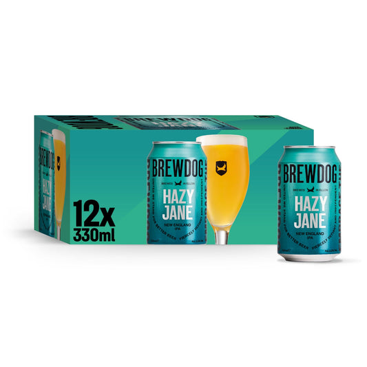 BrewDog Hazy Jane New England IPA, 12 x 330ml