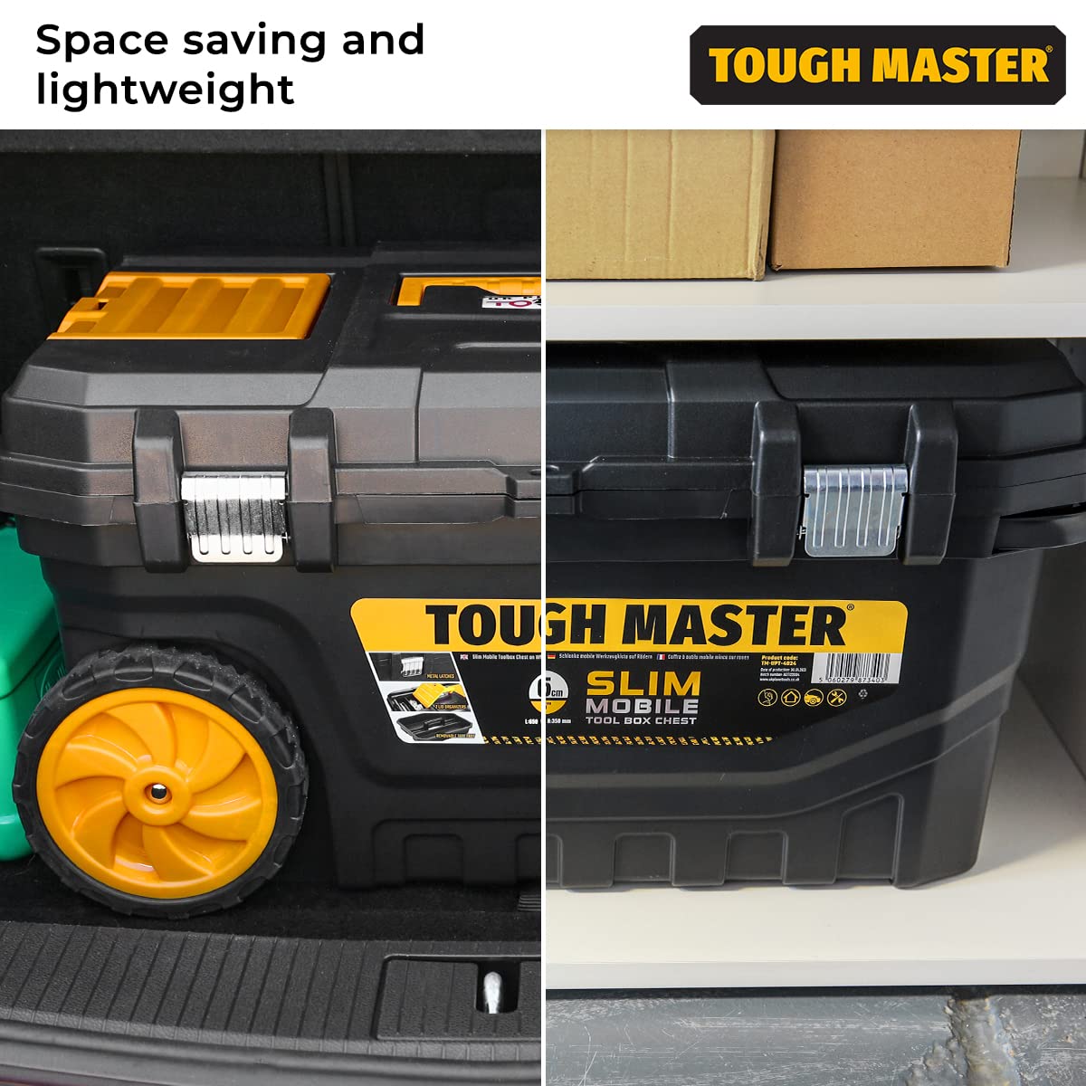 - Tool Box On Wheels | Heavy-Duty Large Toolbox | Mobile Storage Box -