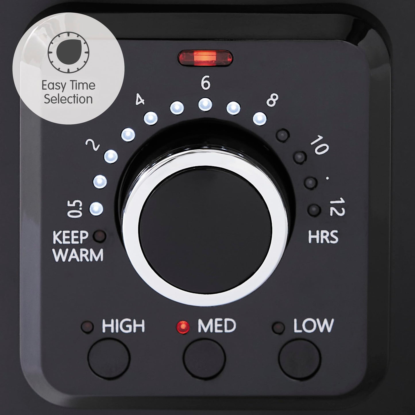 - Morphy Richards 3.5L Easy Time Slow Cooker | Automatic Heat Settings -