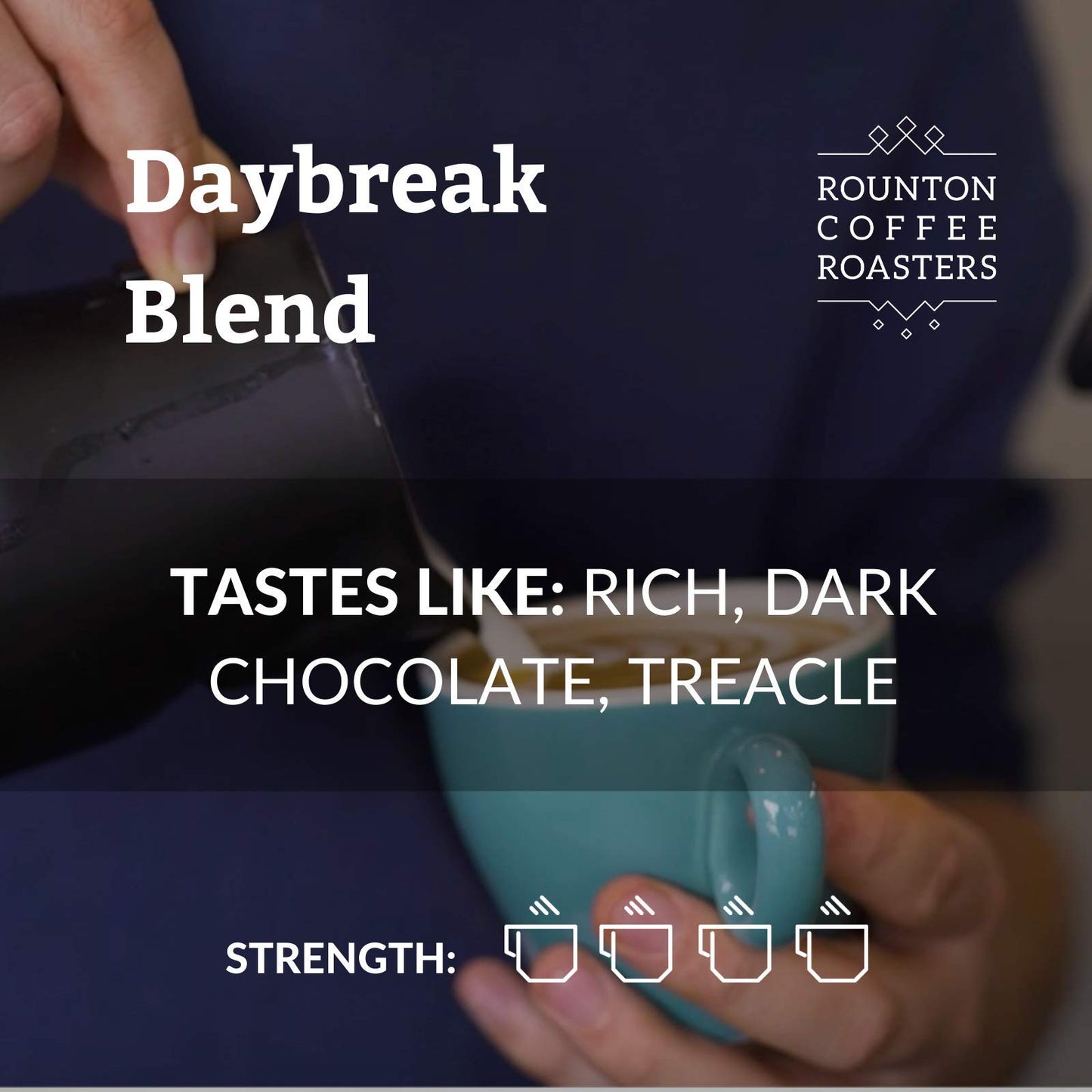 - Rounton Coffee Roasters | Daybreak Blend 1kg Coffee Beans | Great Taste Award Winning Coffee 2023 | Roasted in Yorkshire -