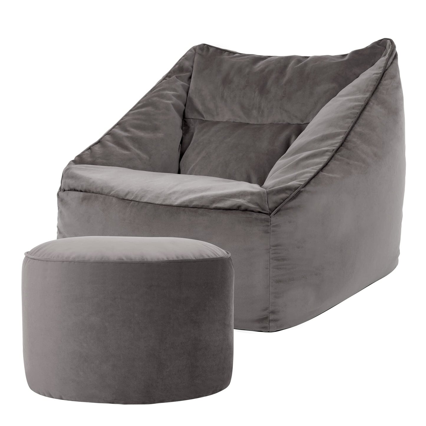 - icon Natalia Bean Bag Chair and Footstool -