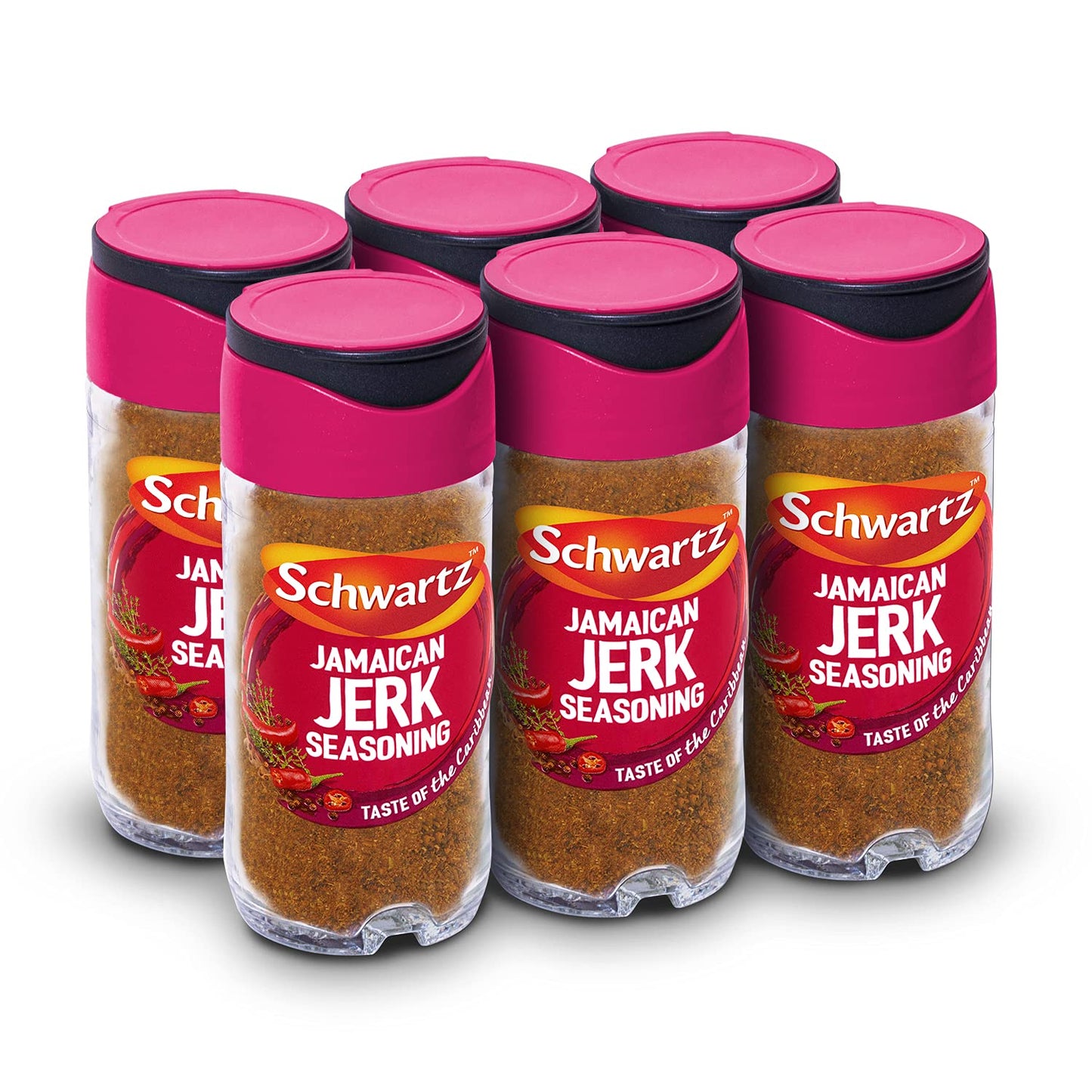 - Schwartz Jamaican Jerk Seasoning 51 G | Jar | Pack of 6 -
