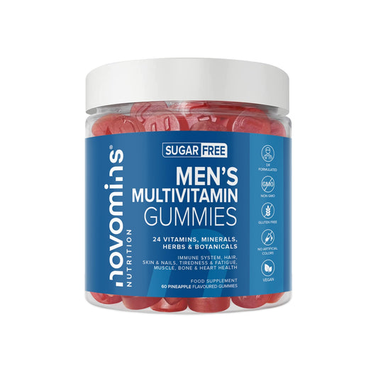 - Novomins Multivitamin Gummies for Men | 24 Essential Multi Vitamins and Minerals for Men –