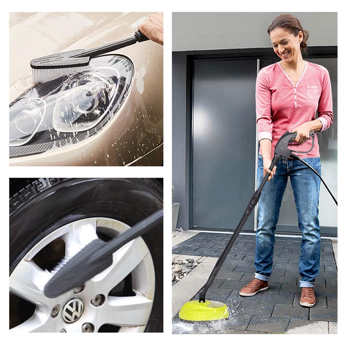 - Stream Pressure Washer | 2000W 150Bar 450L/H | Portable Electric Power Washer -