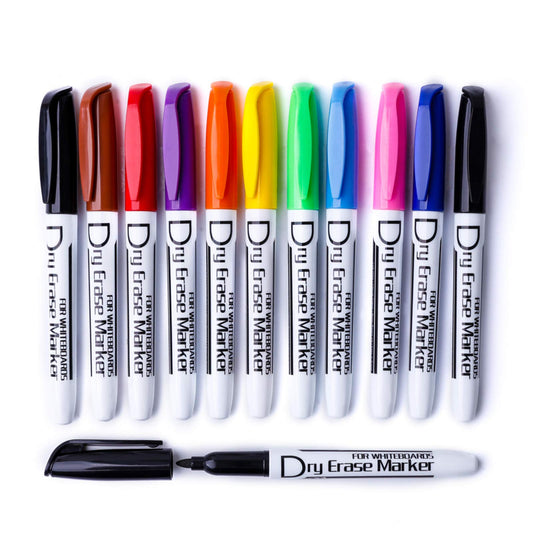 - Volcanics Dry Wipe Pens Whiteboard Markers Dry Erase Pens -
