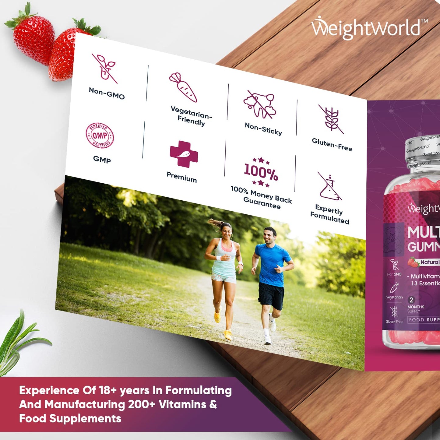 - Multivitamin Gummies | 2 Months Supply | 13 Multivitamins & Minerals -