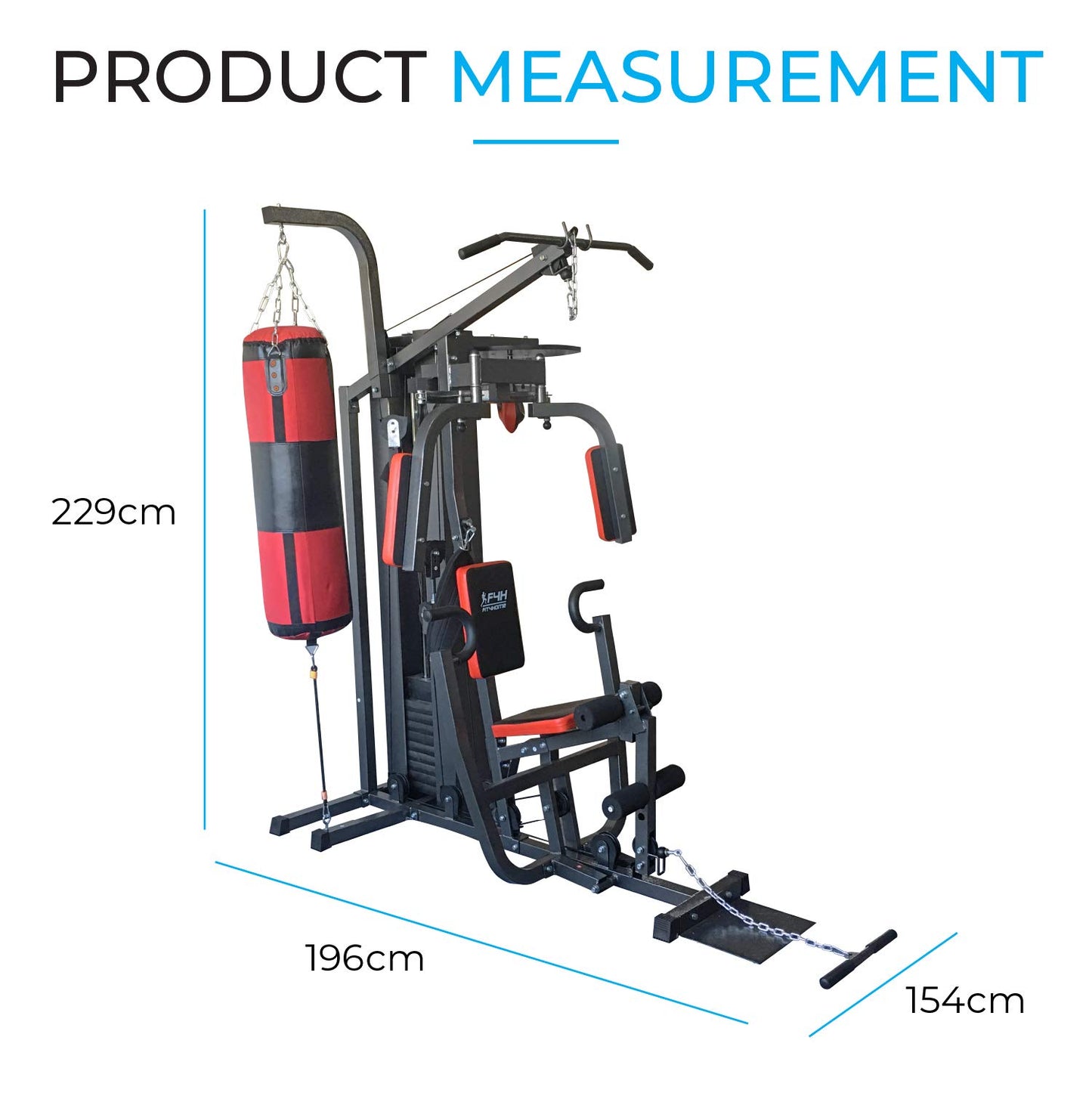 - Fit4home Multi Gym Fitness Equipment | Exercise Machine -