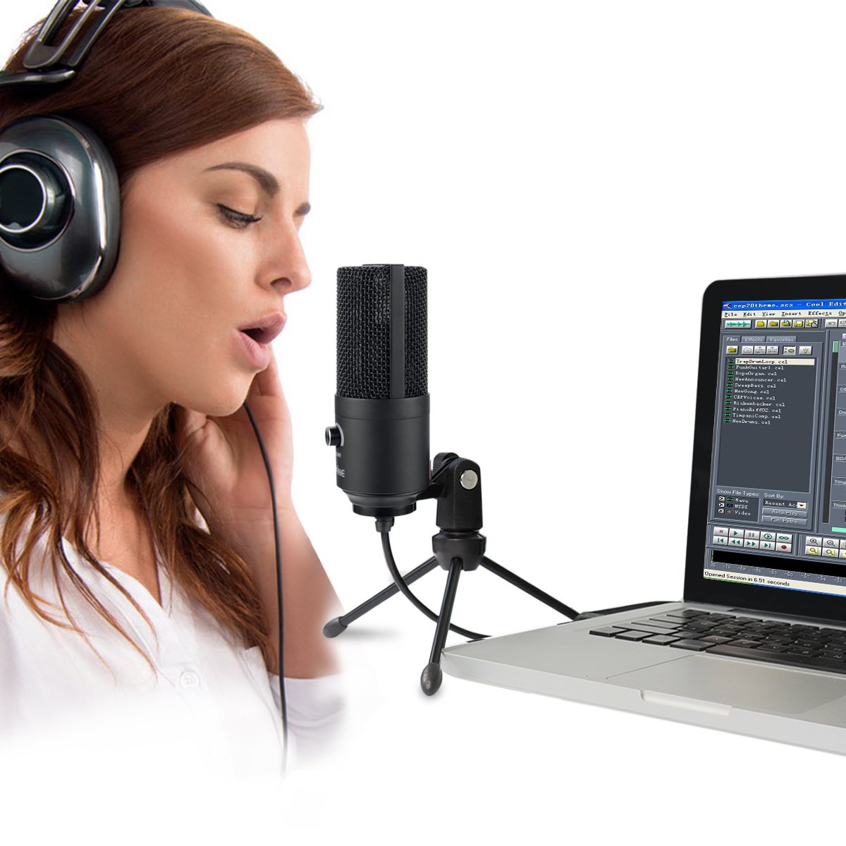 - FIFINE USB Microphone | Metal Condenser Recording Microphone -