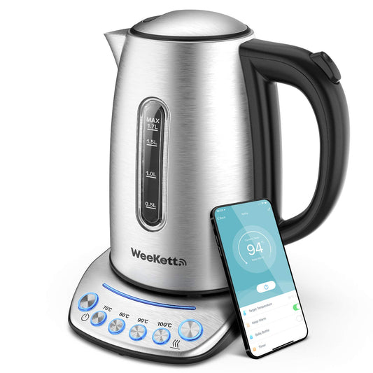 - Smart Kettle by WeeKett | Voice control with Amazon Alexa |Google & Siri -