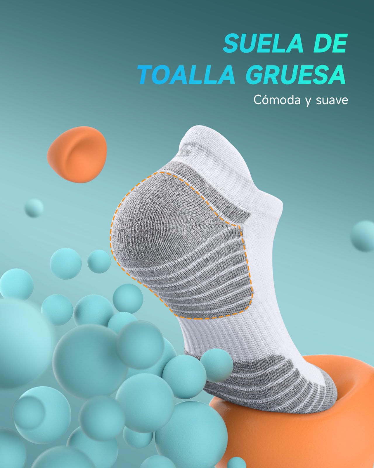 - TANSTC | Running Socks | Anti-Blister | Cushioned Sports Socks -