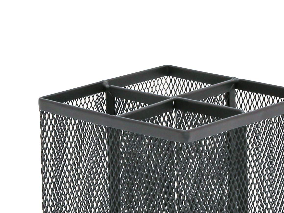 - OSCO Wiremesh Square Pen Pot | Graphite -