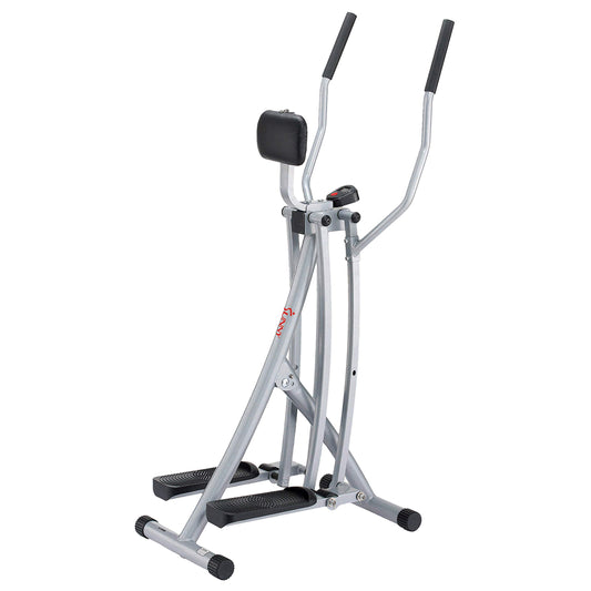 - Sunny Health & Fitness Elliptical Cross Trainer | w/ LCD Monitor -
