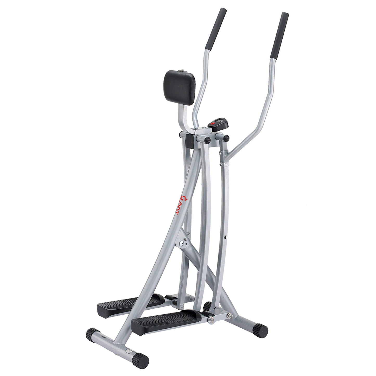 - Sunny Health & Fitness Elliptical Cross Trainer | w/ LCD Monitor -