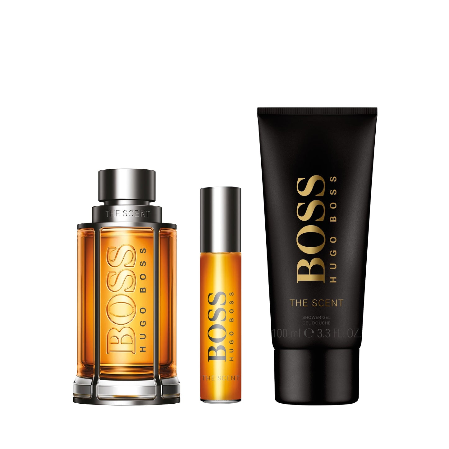 BOSS Men's 3-Piece BOSS The Scent Eau de Toilette Festive Gift Set