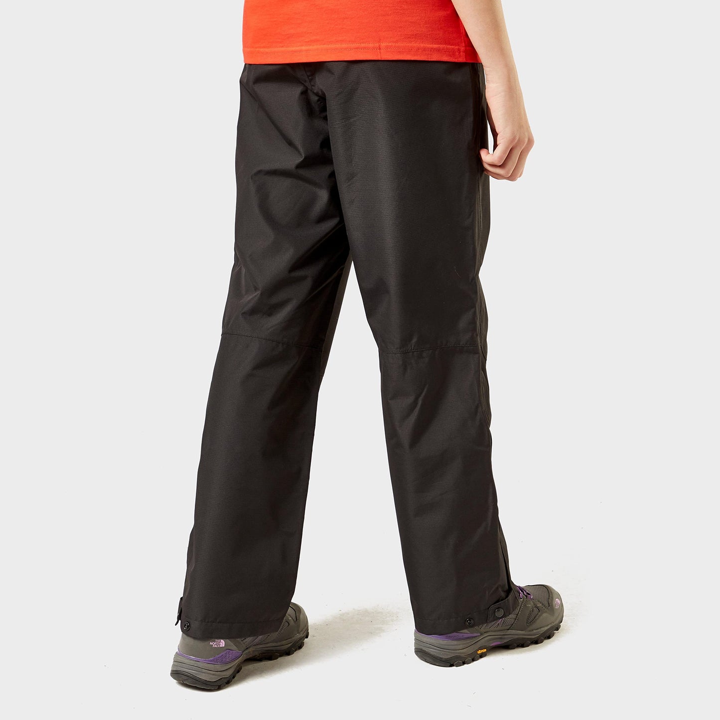 Berghaus Kids' Waterproof Drift Walking Overtrousers, Kids' Waterproof Hiking Trousers, Outdoors Clothing, Black, 5-6 Years