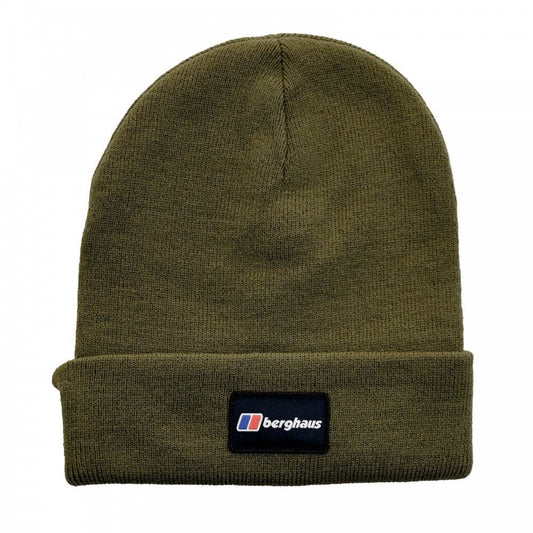 Berghaus Logo Recognition Unisex Adult Winter Outdoor Beanie Hat Green One Size