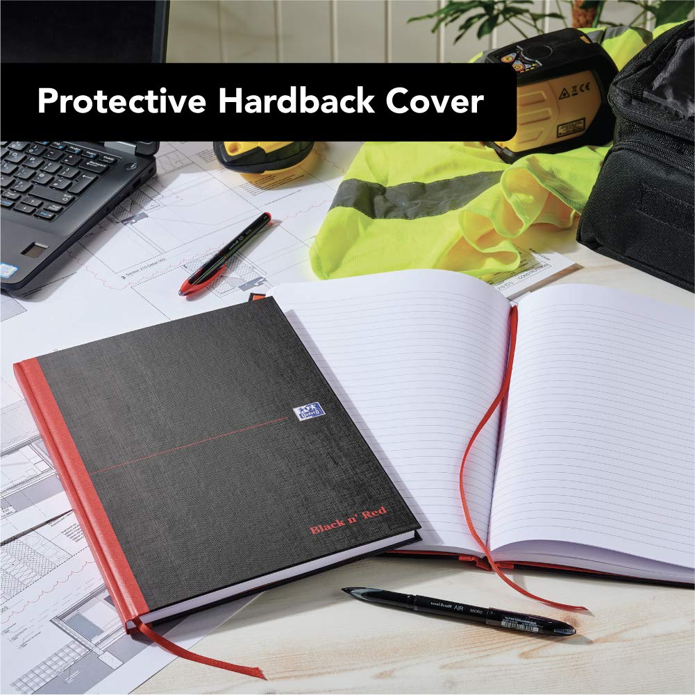 - Oxford | A4 Notebook | Hardback | 192 Pages -