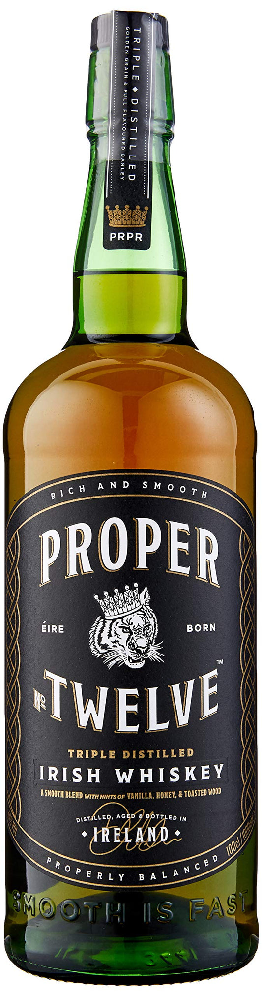 - Proper No Twelve | Irish Whiskey | 1 Litre | Smooth and Triple distilled -
