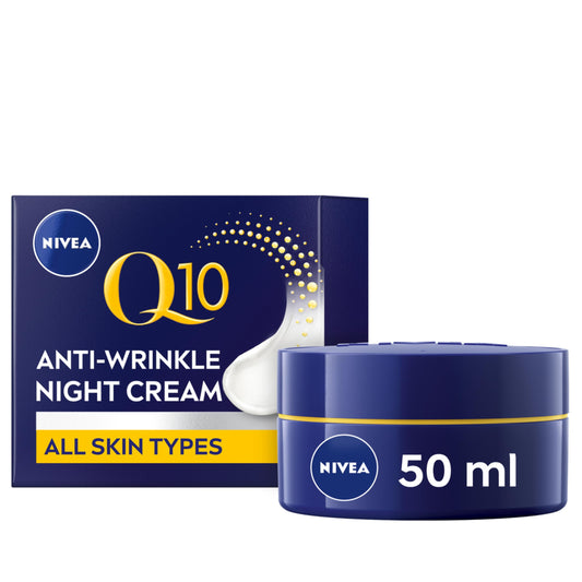 - NIVEA Q10 Anti-Wrinkle | Power Revitalising Night Cream | Anti-Wrinkle Face Cream -