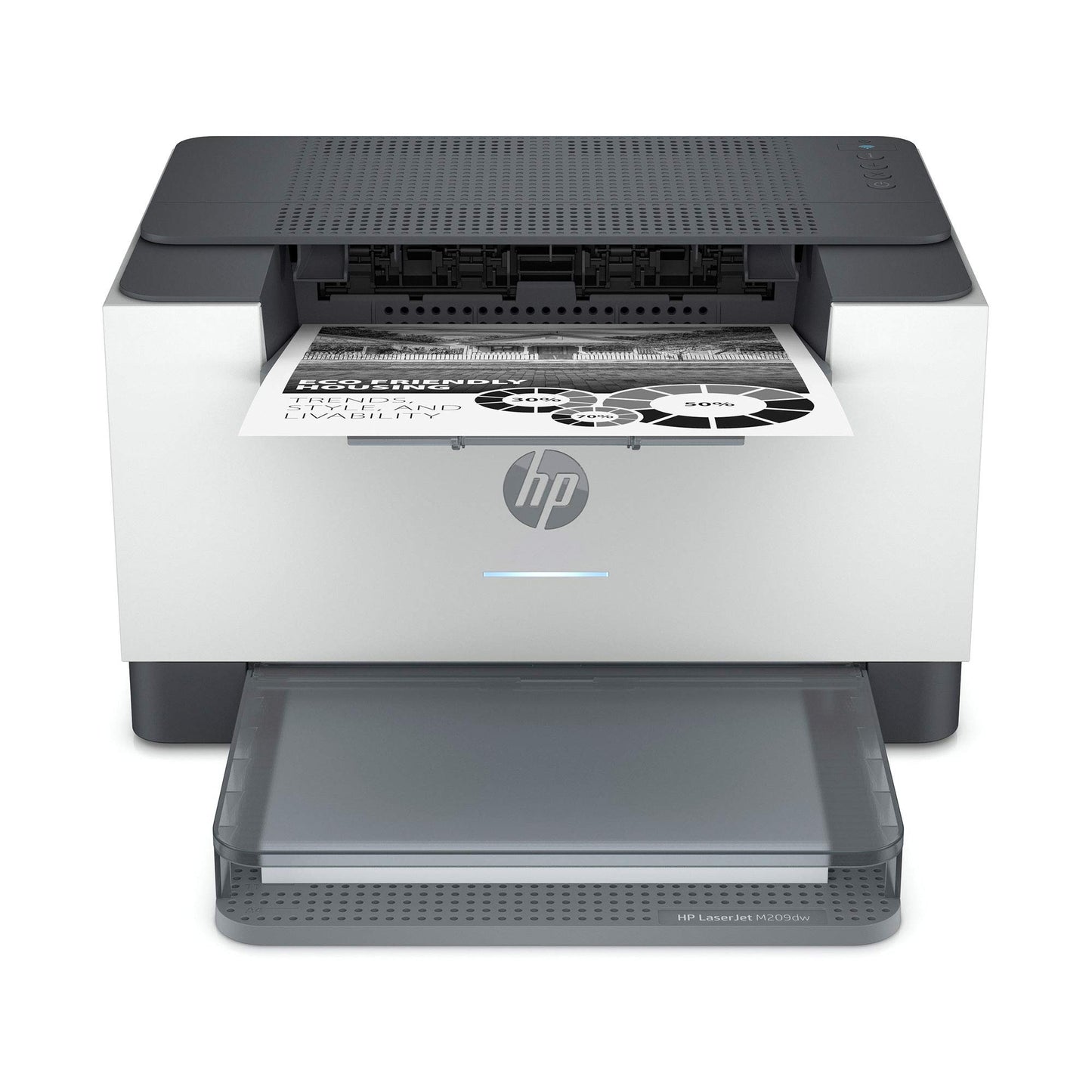 - HP LaserJet M209dw Wireless Black & White Printer -