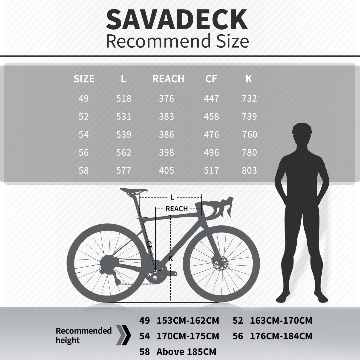 - SAVADECK Carbon Disc Brake Road Bike | Phantom9.0 Ultralight Full Carbon bicycle -