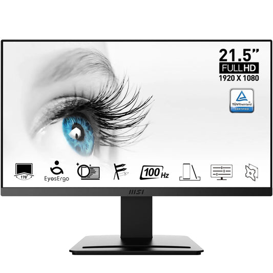 - MSI PRO MP223 22.3 Inch Monitor | Full HD (1920 x 1080) | 100Hz -
