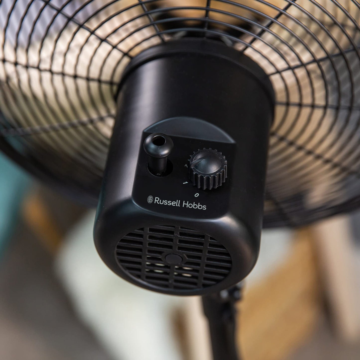 - Russell Hobbs | 16 Inch Scandi Electric Pedestal Fan | Tall Standing Fan -