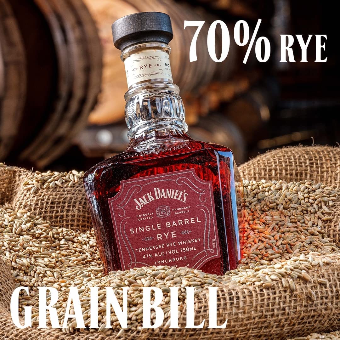 - Jack Daniel's Single Barrel Rye Whiskey | 70cl -