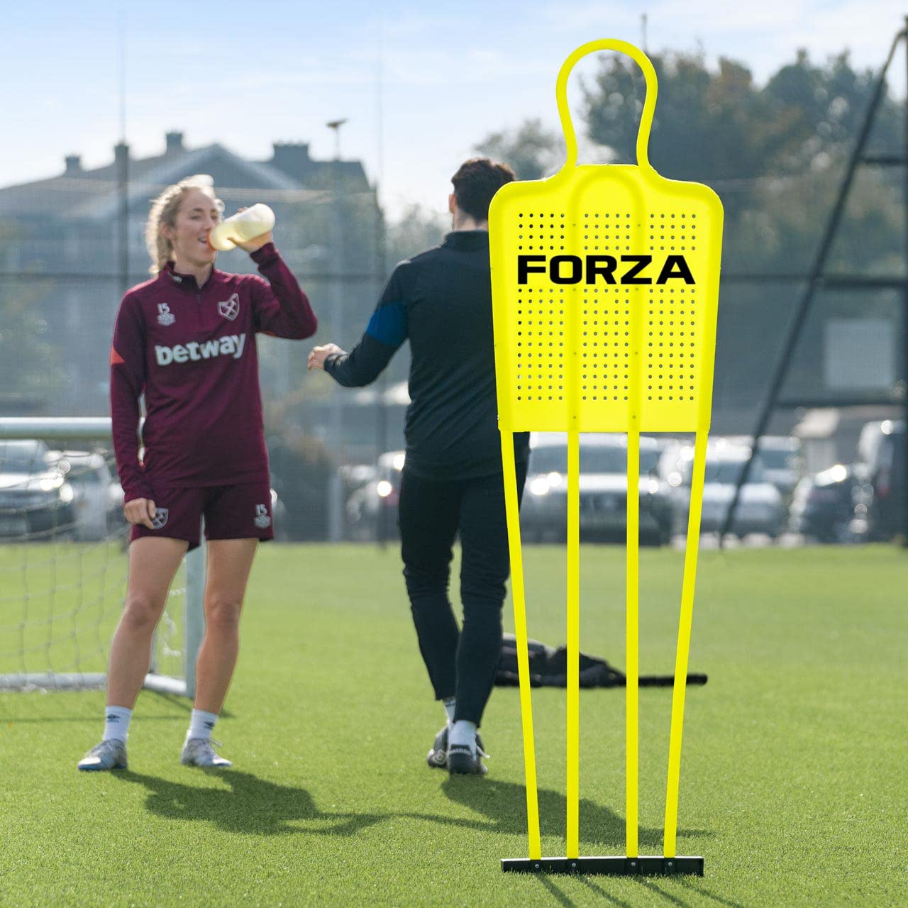 - FORZA Football Free Kick Mannequins | Junior/Senior Football Set Piece Dummies (Junior, Pack of 3) -