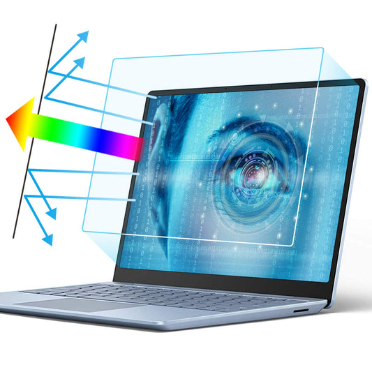 - DISTANCEE 2 Pack Removable 15.6 Inch Laptop Screen Protector | Anti Blue Light&Anti Glare Screen Protector -