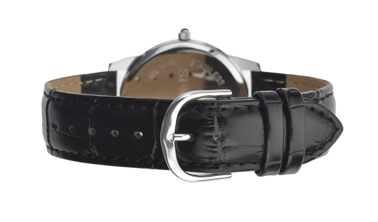 - Sekonda Men's Quartz Watch | Analogue Display | Leather Strap 3346 -