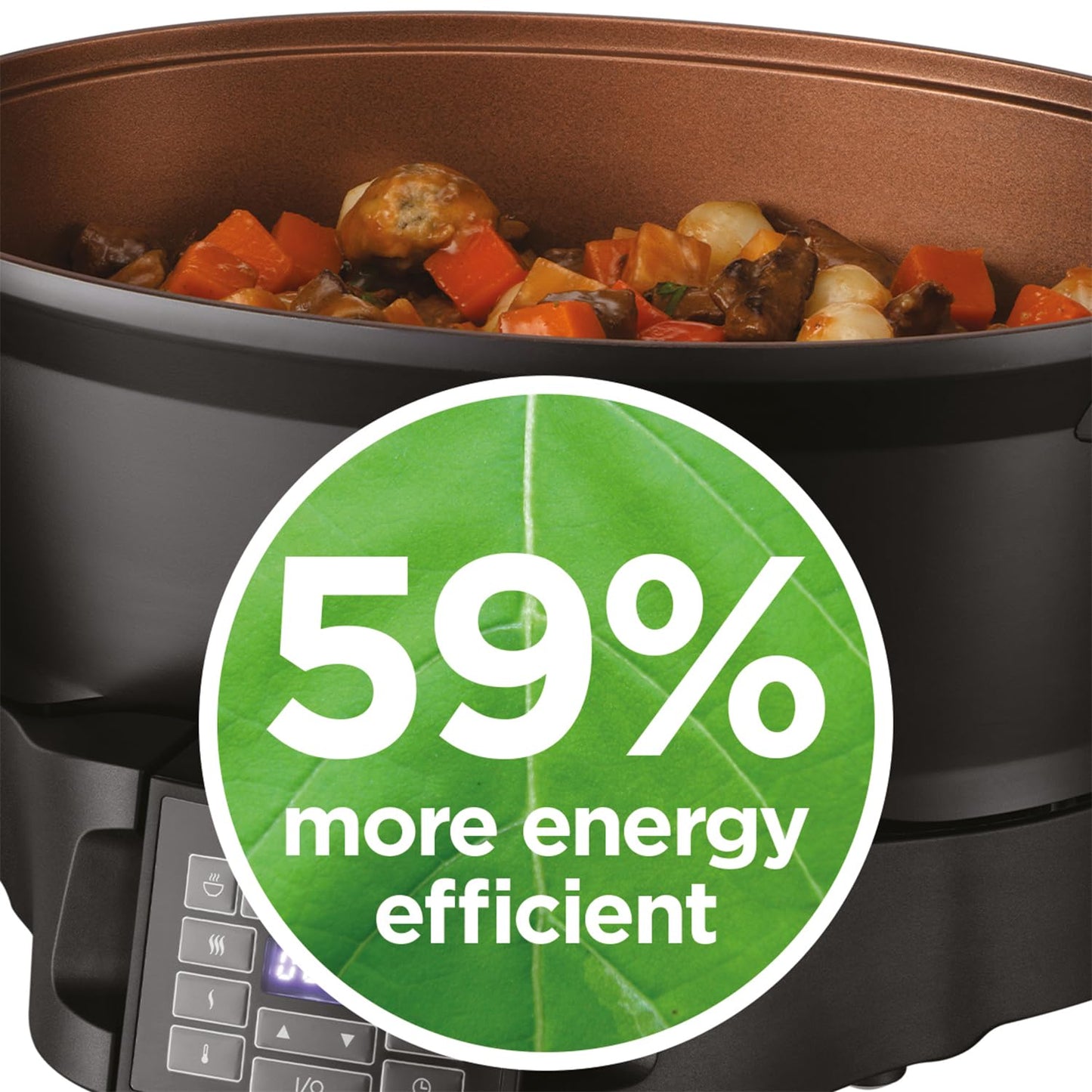 - Russell Hobbs Good-to-Go 6.5L Electric Multicooker | 8 Digital Functions -