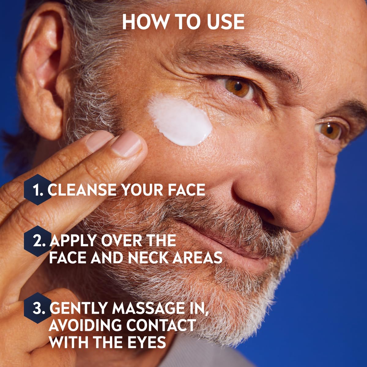 - NIVEA MEN Anti-Age Hyaluron Face Moisturising Gel | (50ml) -