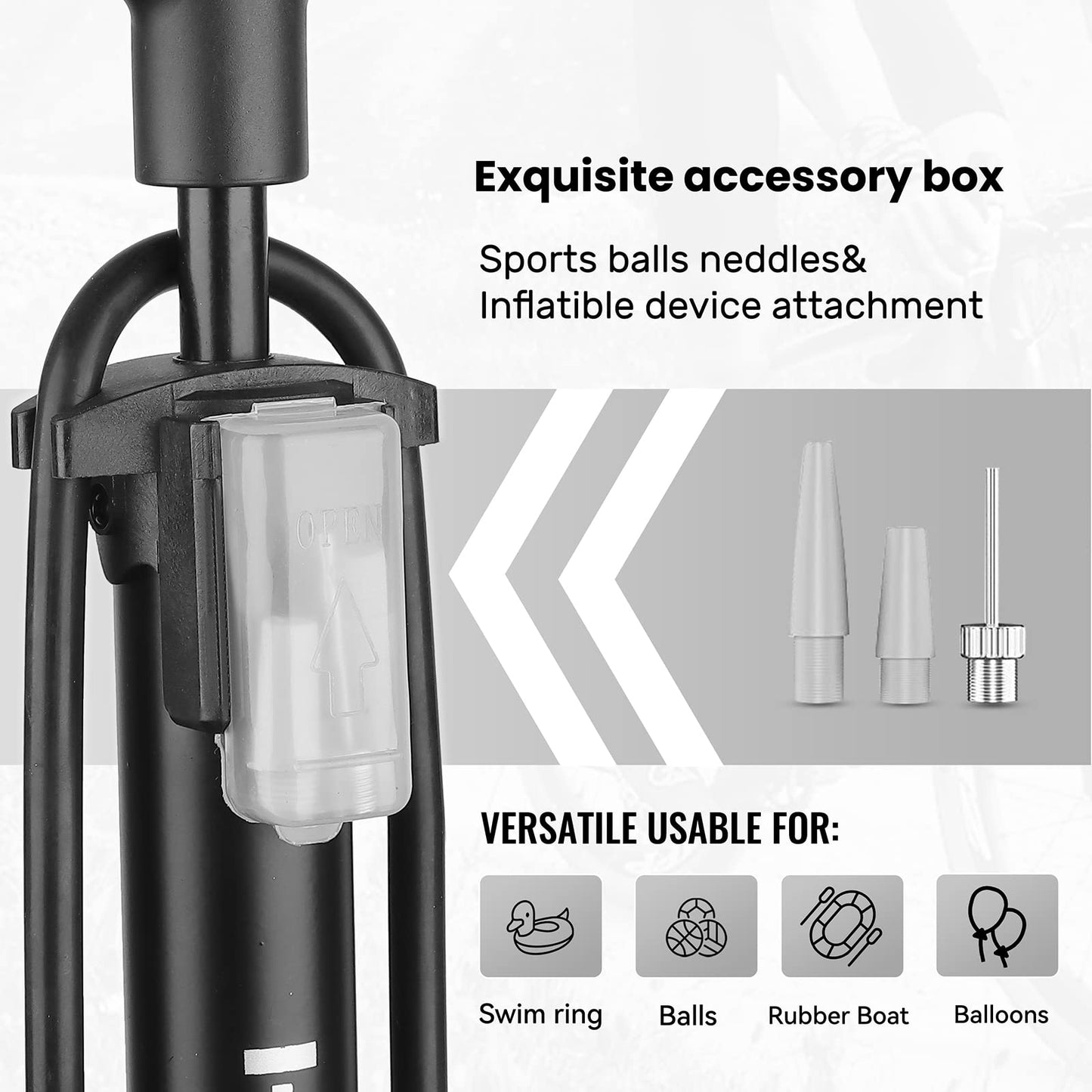 - Hycline Bike Pump | Bicycle Floor Pump For Bike Tyre | 150 PSI High Pressure Bike Pump -